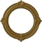 Ekena Millwork Benson Ceiling Medallion (Fits Canopies up to 8"), Hand-Painted Gold, 13 1/8"OD x 8"ID x 5/8"P CM13BNGLS - alternate 1